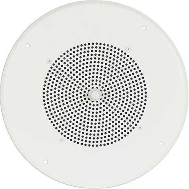 Bogen S810T725PG8UVR 8 Speaker 10 Magnet with T725 Bright White Grille Recessed Volume Control -