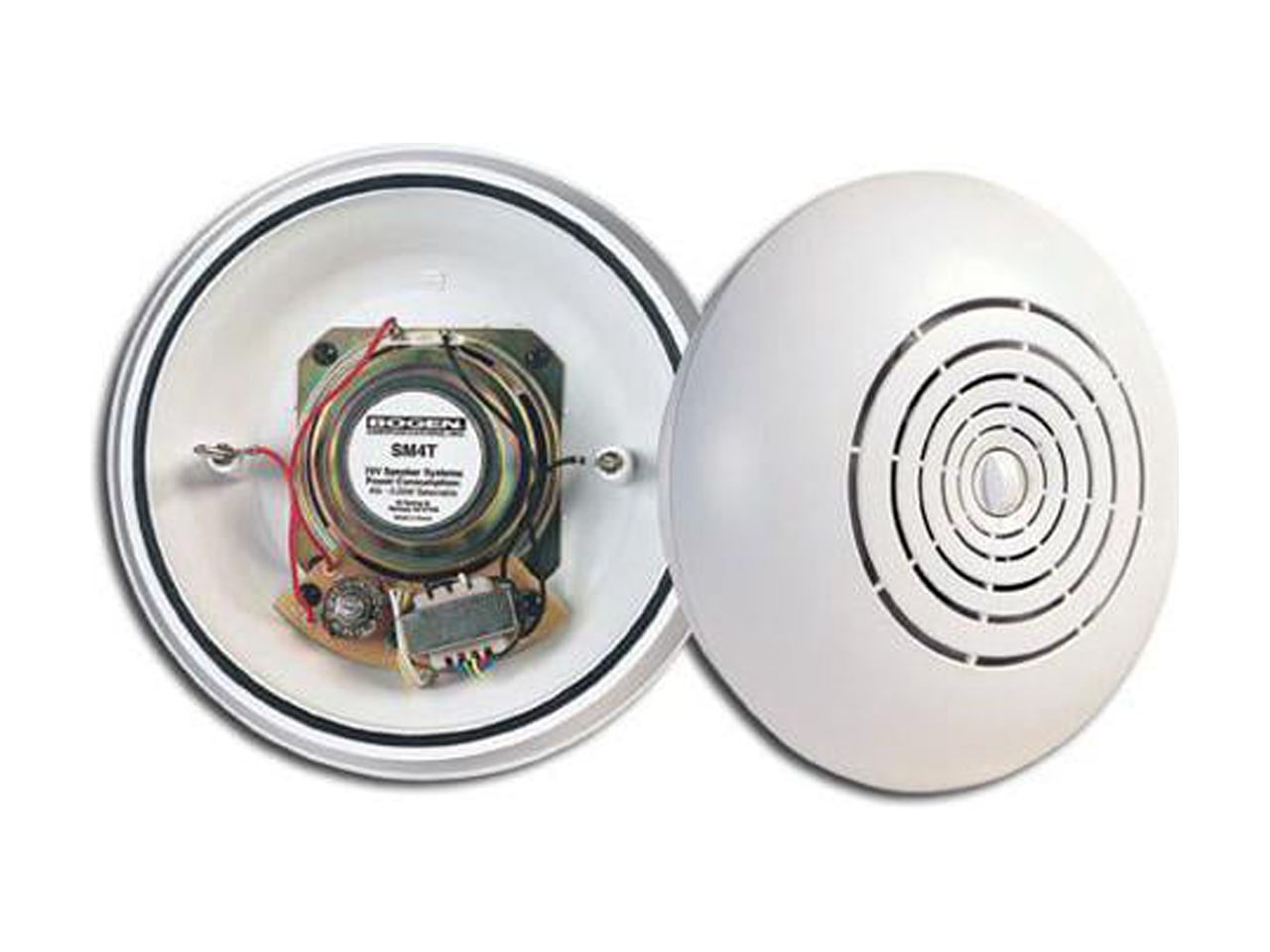 Bogen SM4T Paging Ceiling Speaker 4-Watt - Easy Install - image 1 of 2
