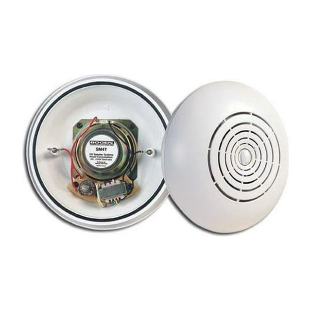 Bogen SM4T Paging Ceiling Speaker 4-Watt - Easy Install