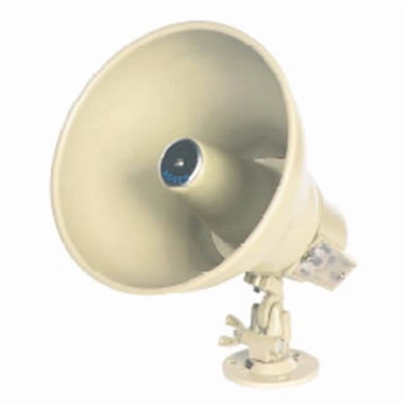 Bogen SPT15A 15 Watt Horn with Transformer - Mocha Enamel - 9in. Diameter