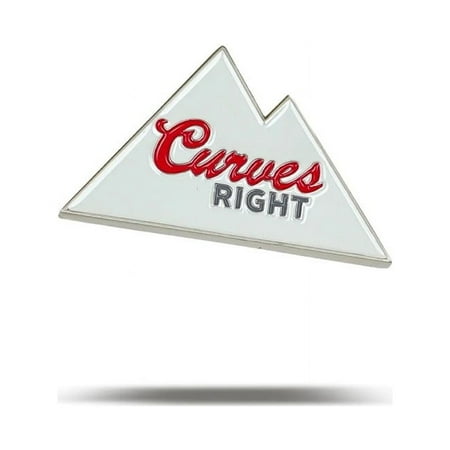 Bogey Bros Golf Ball Marker Curves Right