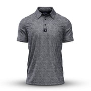Bogey Bros Mens 4 Way Stretch Short Sleeve Golf Polo Shirt Large, Hidden Words