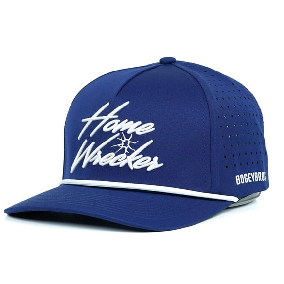 Bogey Bros Golf Home Wrecker Performance Rope Hat Navy