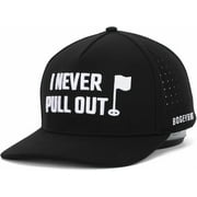 Bogey Bros Golf I Never Pull Out Performance Rope Hat Navy