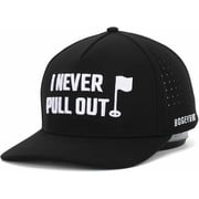 Bogey Bros Golf I Never Pull Out Performance Rope Hat Navy