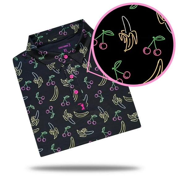 Bogey Bros Golf Low Hanging Fruit Polo Low Hanging Fruit Small