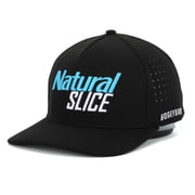 Bogey Bros Golf Natural Slice Performance Hat Black