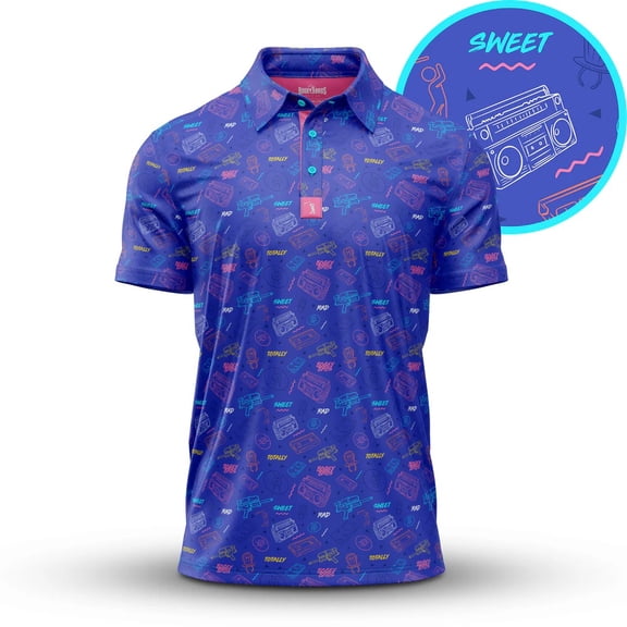 Bogey Bros Golf Radical Polo Radical Large