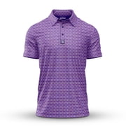 Bogey Bros Mens 4 Way Stretch Short Sleeve Golf Polo Shirt