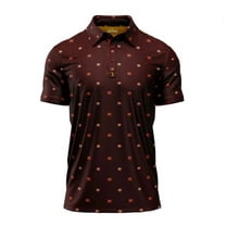 Bogey Bros Men's 4 Way Stretch Short Sleeve Golf Polo Shirt