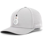 Bogey Bros Novelty Golf Hat for Golfing & Sport, Breathable Golf Snapback Hats for Men & Women, Golf Cap with Novelty Designs Snowman, One Size