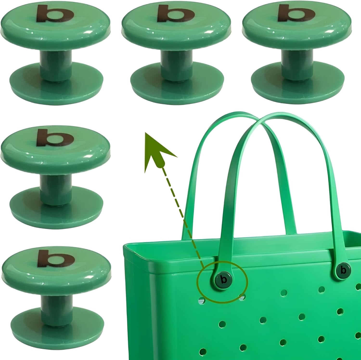 Bogg Bag Accessories, 5 Pack Replacement Rivets For Beach Bag Handles ...