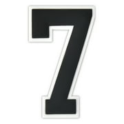 SHIQIAO SPL Bogg Bag Accessories Charm for Adults Girl Lucky Number 7 Accessories Bogg Charms for Lady Girls Number Charms for Bogg Bag Accessories for Female Teen PVC Charms Large Number 7 Charm