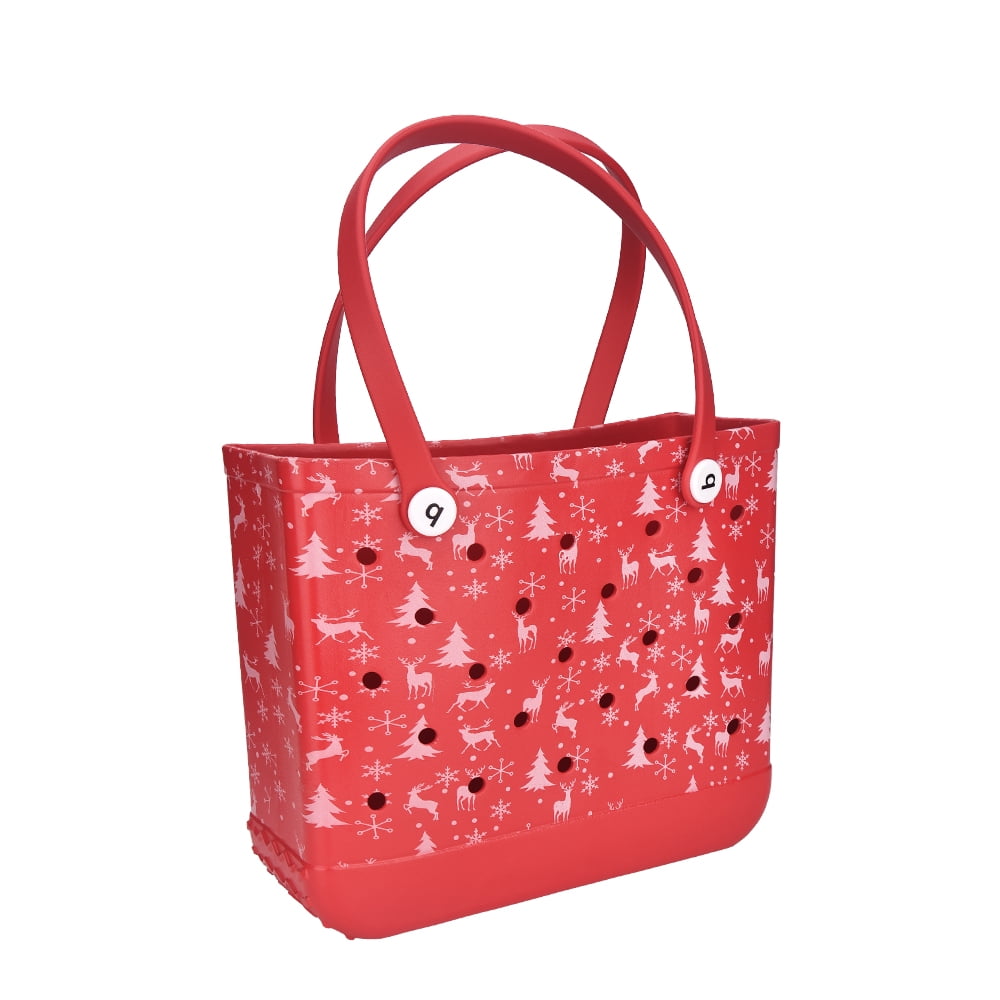 Bogg Bag Christmas Pattern Special Edition EVA Beach Waterproof Extra