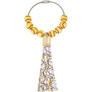 Bogg Tassel Sports Baseball Wooden Beads PU Leather Tassel Bag Charms Keychain Purse Pendants Decorative Keys Charm Accessories for Bogg Beach Bag Tote Key Chain Player Gifts Gray DIY