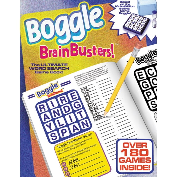 Pre-Owned Boggle Brainbusters! : The Ultimate Word Search Game Book! (Paperback)