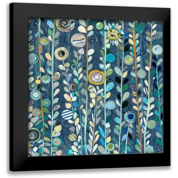 Boggs, Candra 20x20 Black Modern Framed Museum Art Print Titled - Navy Blue Sky Crop
