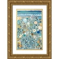 thumbnail image 1 of Boggs, Candra 21x32 Gold Ornate Wood Framed with Double Matting Museum Art Print Titled - Ocean Garden II, 1 of 4