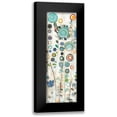 thumbnail image 1 of Boggs, Candra 7x14 Black Modern Framed Museum Art Print Titled - Ocean Garden I Panel II, 1 of 5
