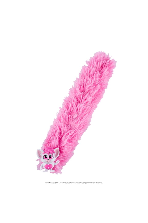 Santaverse Bogie Wrap-Alongs – Slap Bracelet Plush Toy - Pink