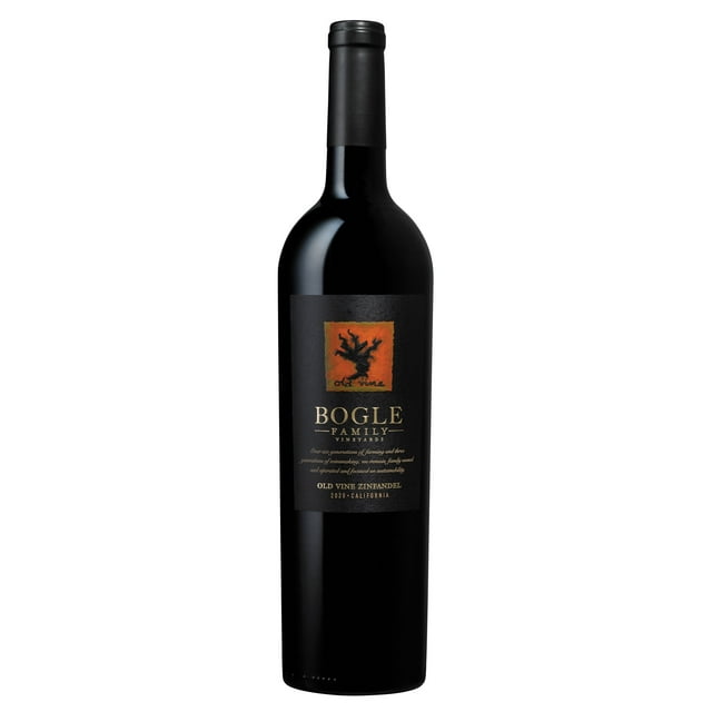 Bogle Zinfandel Red Wine, California, 14.5 ABV, 750ml Glass Bottle, 5