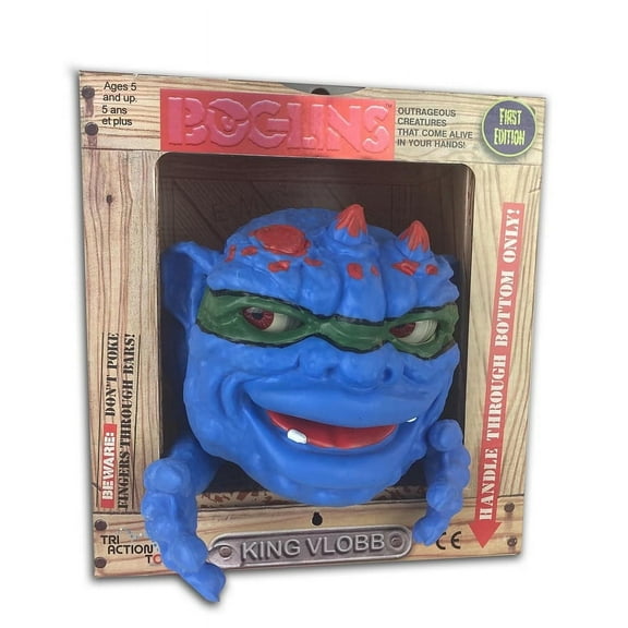 Boglins 8-Inch Foam Monster Puppet Exclusive | Red Eyed King Vlobb