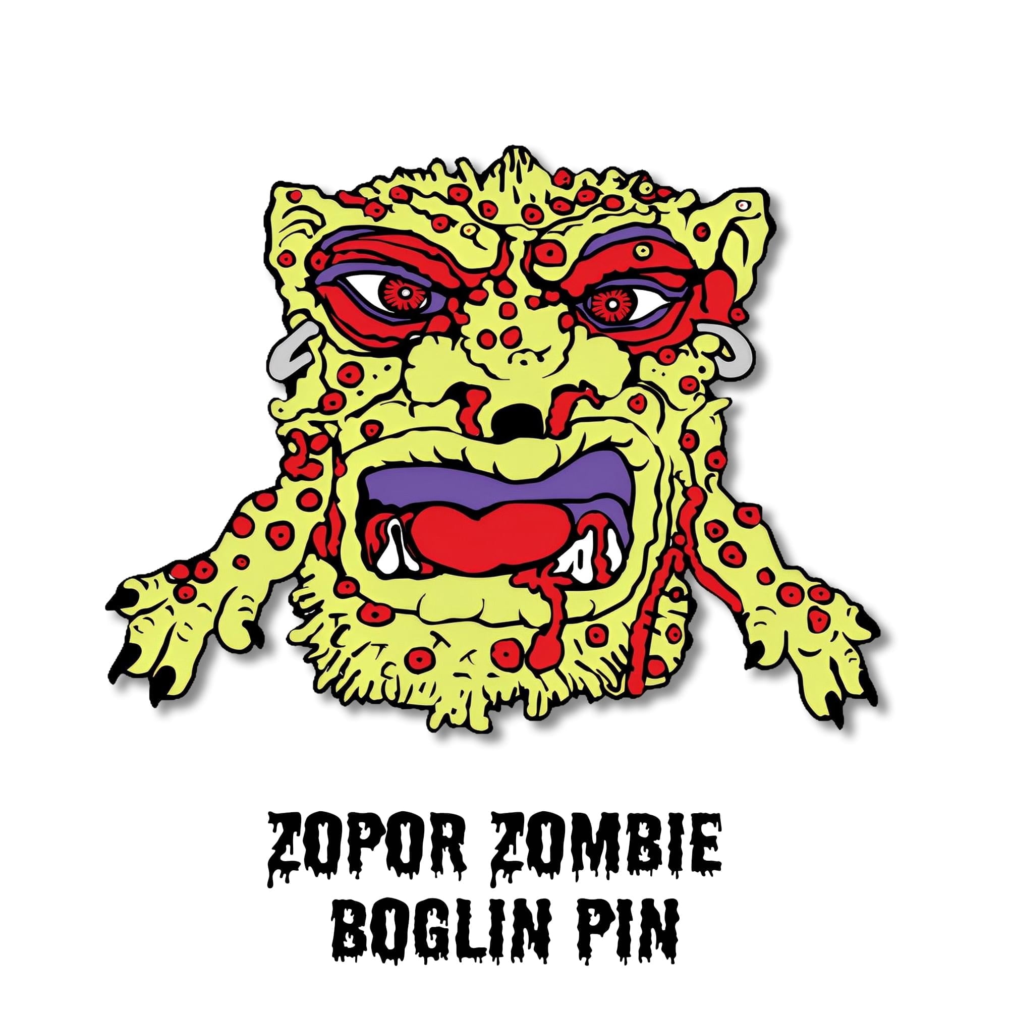 Boglins Zopor Zombie Enamel Collectible Pin - Walmart.com