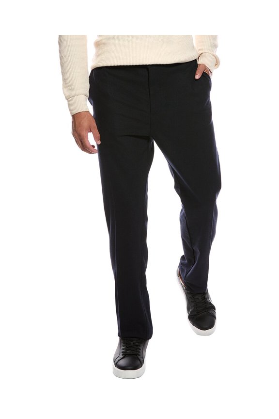mens  Riley Wool-Blend Pant, 38, Black
