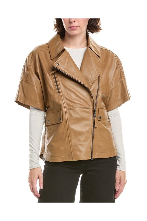 womens  Amila Jacket, 4, Brown