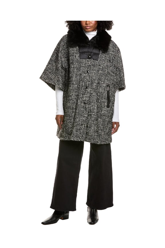 womens  Gwen Knit Wool-Blend Jacket, m, Black