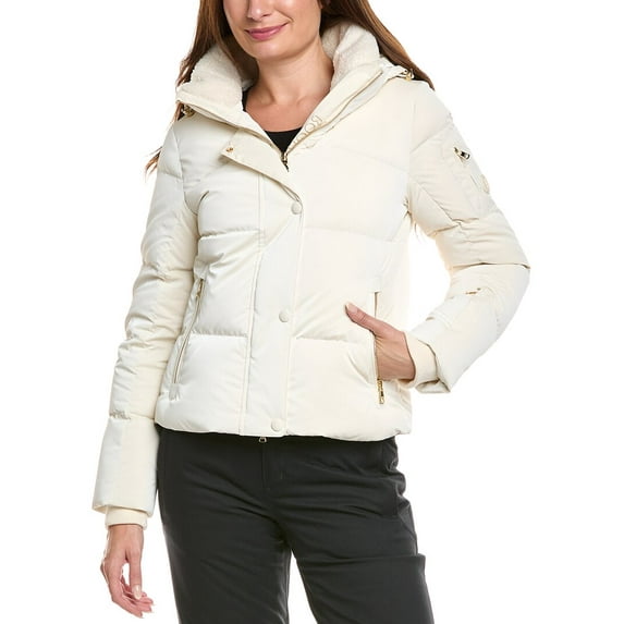 Bogner womens Hella Down Jacket, 12, White