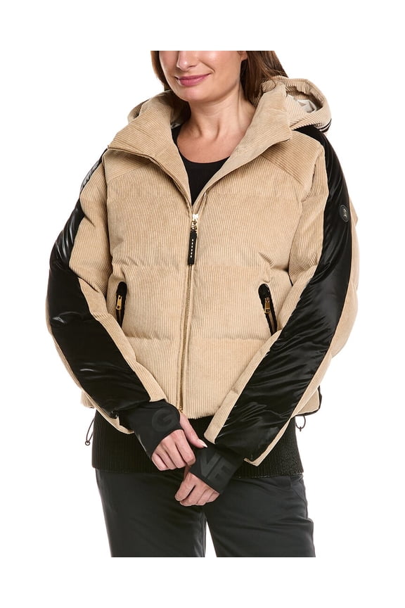 womens Inka Down Jacket, 12, Brown