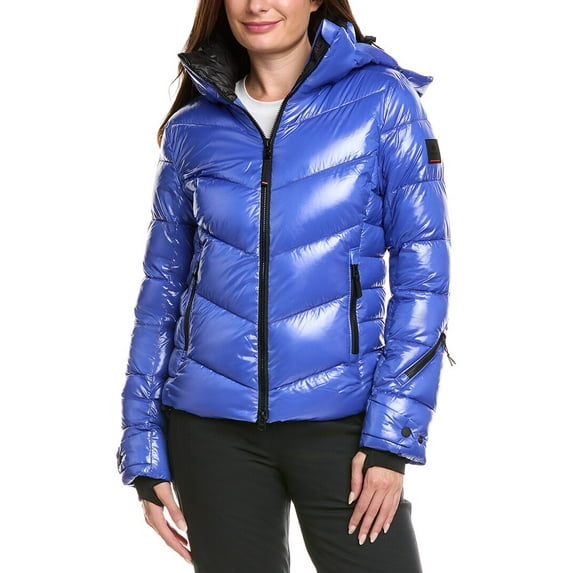 Bogner womens Saelly 2 Down Jacket, 12, Blue