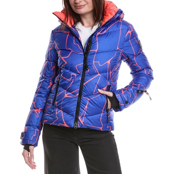 Bogner womens Saelly2 Jacket, 10, Blue