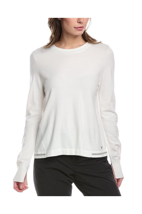 womens  Siena-O Sweater, 4, White