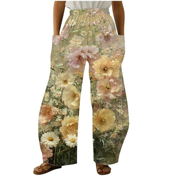 Bogo Black Cargo Pants Women Plus Size 4X Plus Size Elastic Waist Women'S Scrub Pants Pants For Women Trendy Casual Sweatpants Women Plus Size Cotton