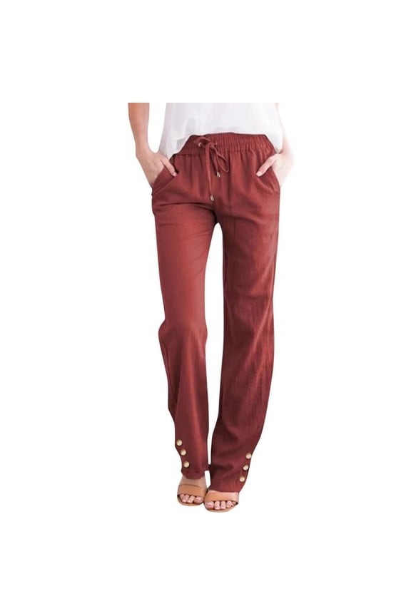 Black Cargo Pants Women Plus Size 4X Women'S Pants For Work Business Casual Cute Dress Pants For Women Trendy Extra Long Baggy Sweatpants For Women Tall