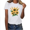 thumbnail image 1 of Bogo Blouses For Women Dressy Casual 2025 Womens Tank Tops Dressy Casual Sexy Womens Blouses Short Sleeve Dressy T-Shirts For Women Graphic Tees Pack, 1 of 6
