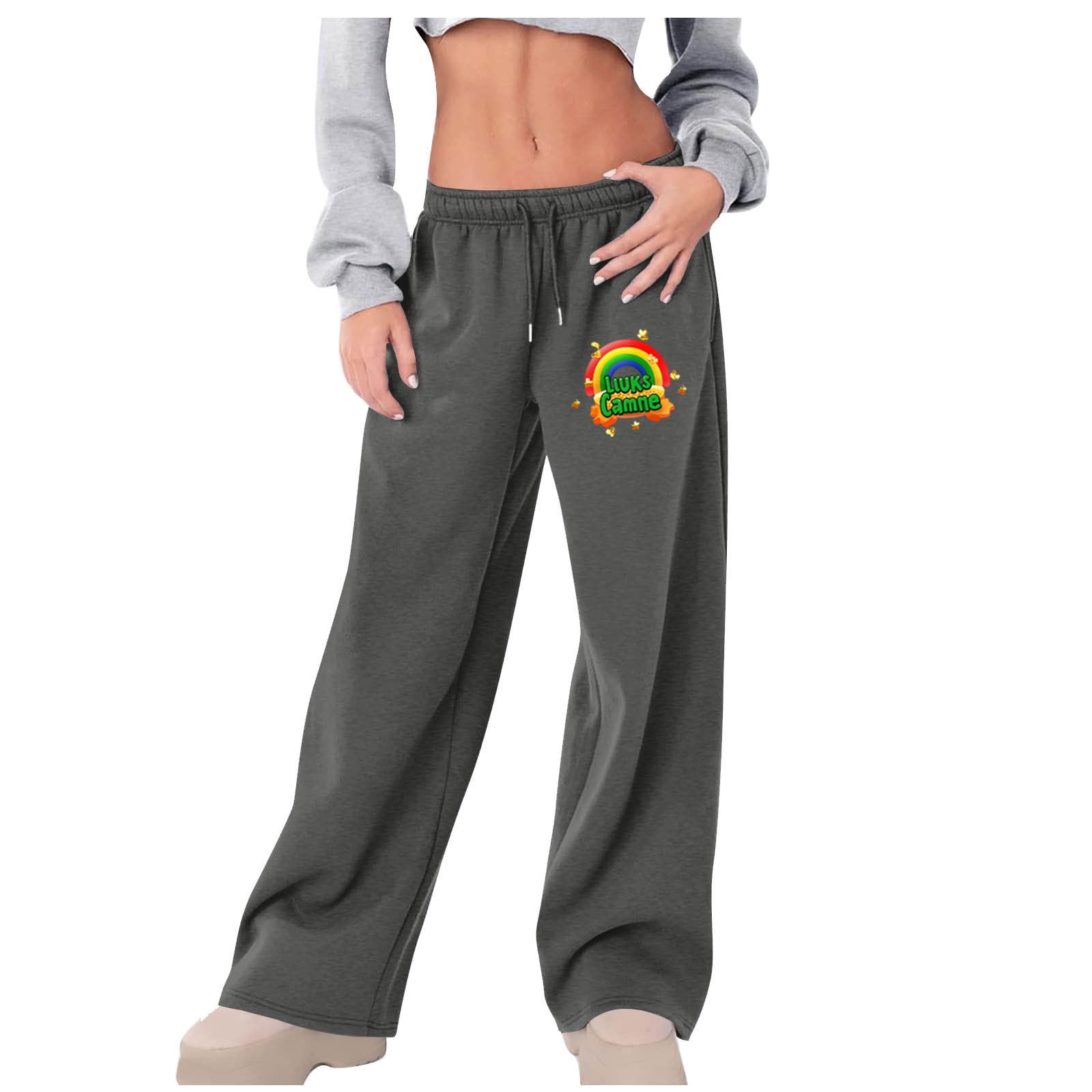 Bogo Cargo Pants Women Baggy High Waist Women'S Petite Sweat Pants ...