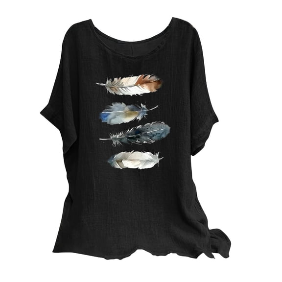 Bogo Crop Tops For Women Trendy Summer Womens Tops Short Sleeve Loose Fit 1X Blouses For Women Business Cute T Shirts For Women