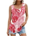 thumbnail image 1 of Cute Summer Knitted Tops For Women Plus Size White Tank Top Women V Neck Tunic Tops For Women Loose Fit Dressy Cotton T Shirts For Women Graphic Trendy, 1 of 6