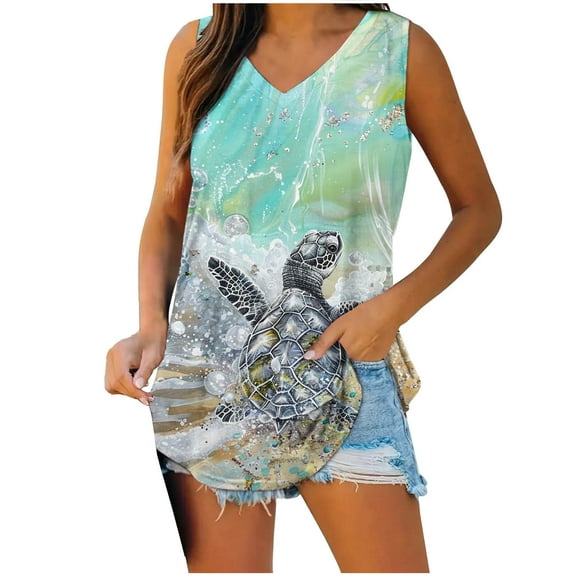 Cute Summer Tops For Women 2026 Trendy Womens Tank Tops Fitted Pack Plus Size Tunic Tops For Women 3X T-Shirts For Women Graphic Tees Plus Size