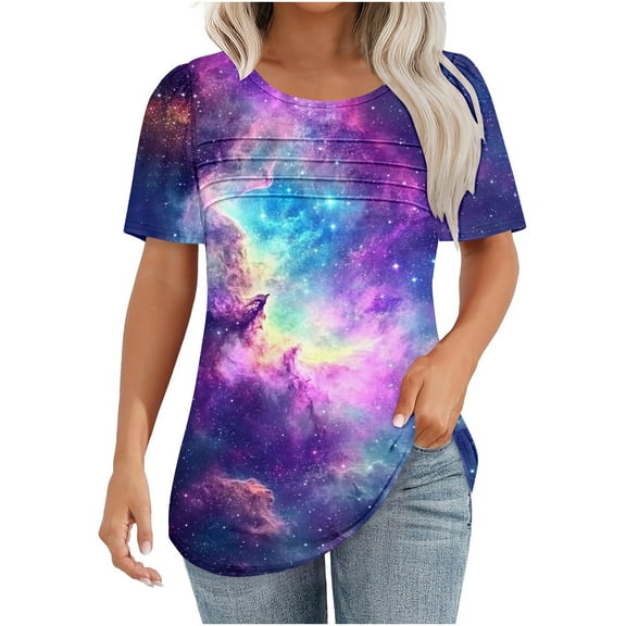 Bogo Cute Summer Tops For Women 2025 Trendy Womens Tops Work Womens Blouses Dressy Casual Black Cotton V Neck T Shirts Women Plus Size