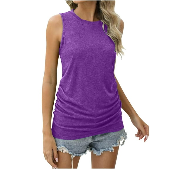 Bogo Cute Summer Tops For Women Going Out Womens Tank Tops Fitted Pack Women Tunic Tops For Leggings V Neck Cotton T Shirts For Women Graphic Tees