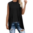 thumbnail image 1 of Cute Summer Tops For Women Y2K Off White Tank Tops For Women Plus Size V Neck Tunic Tops For Women Dressy T Shirts For Women Cotton White, 1 of 5