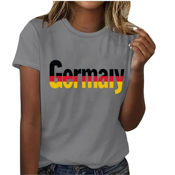 Cute Summer Tops For Women Trendy Womens Tops Dressy Casual Short Sleeve Blouses For Women Business Casual 3/4 Sleeve Plus Size Workout T Shirts For Women Loose Fit