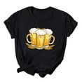 thumbnail image 1 of Bogo Cute Summer Tops For Women White Womens Plus Size Tops Dressy Casual Womens Blouses Dressy Casual Short Sleeve V Neck Black V Neck T Shirts For Women Fitted, 1 of 3