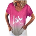 thumbnail image 1 of Bogo Cute Vacation Tops For Women V Neck Womens Tank Tops Dressy Casual Sexy Blouses For Women Dressy Casual 3/4 Sleeve Cute T Shirts For Women Pack, 1 of 3