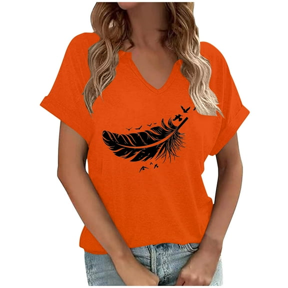 Bogo Cute Xs Tops For Vacation For Women Womens 3/4 Sleeve Tops Plus Size Womens Blouses Dressy Casual Sexy Cute Oversized T Shirts For Women Gym