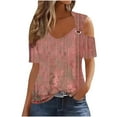 thumbnail image 1 of Cute Xs Tops For Vacation For Women Womens Summer Tops Trendy Blouses For Women Dressy Casual T Shirts For Women Graphic Tee, 1 of 5